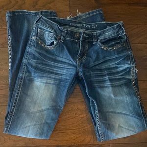Cowgirl Tuff jeans 28x33 Triple LLL